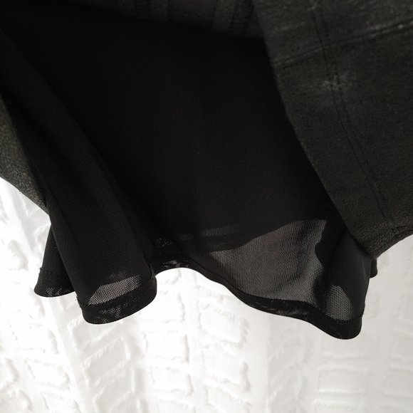 HALE Bob Leather Look Dress Size M - Picture 12 of 16